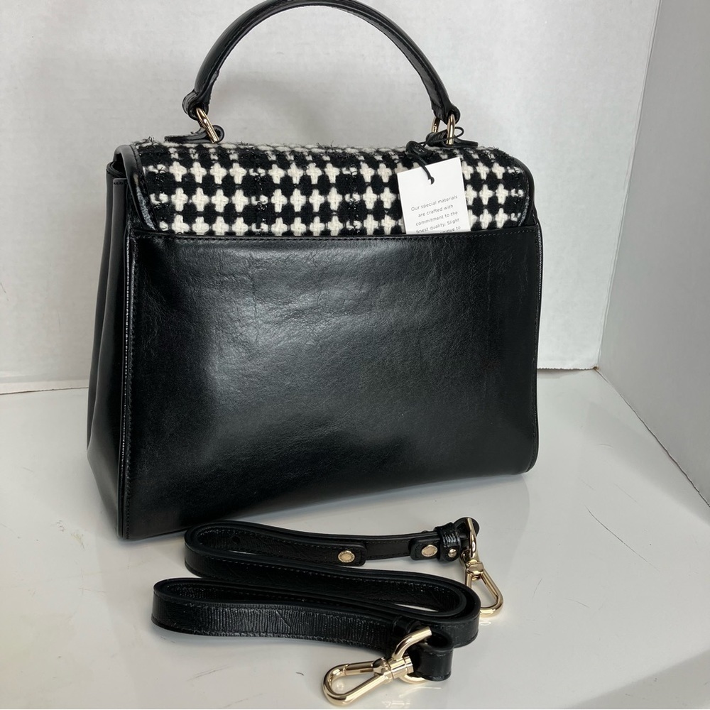 Brahmin Rene Black Hillside Genuine Leather Crossbody Purse - Picture 2 of 10